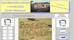 Desktop Screenshot of hallencourt.ee.ac-amiens.fr