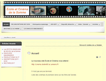 Tablet Screenshot of cinema.ia80.ac-amiens.fr