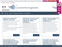 Tablet Screenshot of eco-gestion.ac-amiens.fr