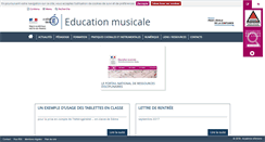 Desktop Screenshot of musique.ac-amiens.fr