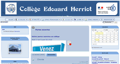 Desktop Screenshot of herriot.clg.ac-amiens.fr