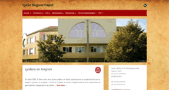 Desktop Screenshot of capet.lyc.ac-amiens.fr