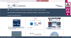 Desktop Screenshot of lettres.ac-amiens.fr