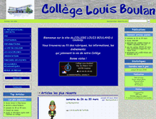 Tablet Screenshot of bouland.clg.ac-amiens.fr
