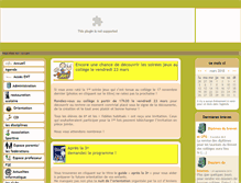 Tablet Screenshot of beranger.clg.ac-amiens.fr