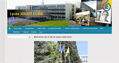 Desktop Screenshot of joliot-curie.lyc.ac-amiens.fr