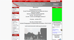 Desktop Screenshot of courcelles-les-gisors.ee.ac-amiens.fr